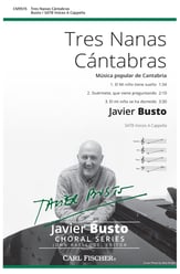 Tres Nanas Cantabras SATB choral sheet music cover